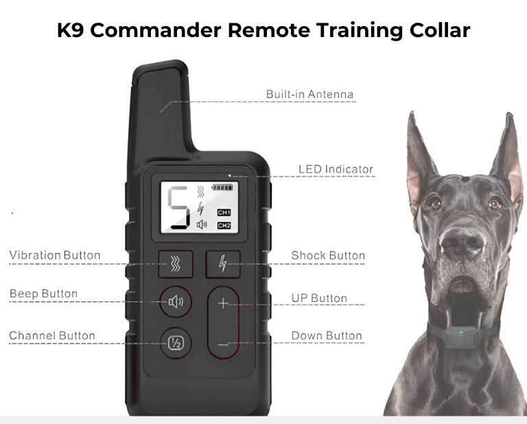 K9 Commander Remote Training Collar